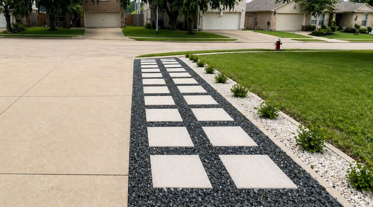 Eden's Garden Driveway extension
